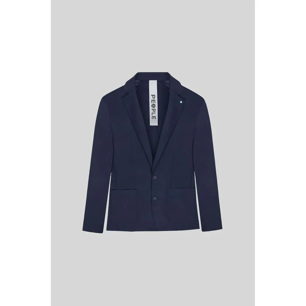 People Of Shibuya Blue Polyester Men's Lightweight Jacket sold by Siebentaschen product image thumbnail 4