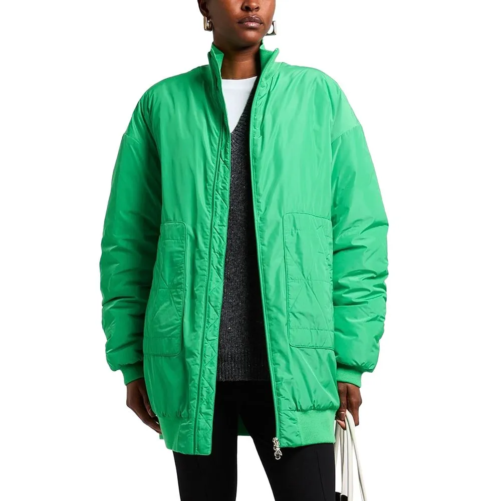 Patrizia Pepe Green Polyester Jackets & Coat sold by Siebentaschen product image thumbnail 2