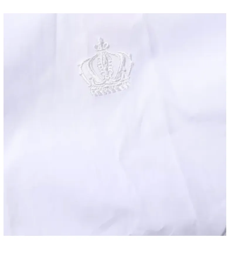 Dolce & Gabbana White Cotton GOLD Mens Dress Formal Shirt sold by Siebentaschen product image thumbnail 4