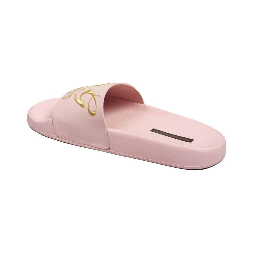 Dolce & Gabbana Pink Leather Slide sold by Siebentaschen