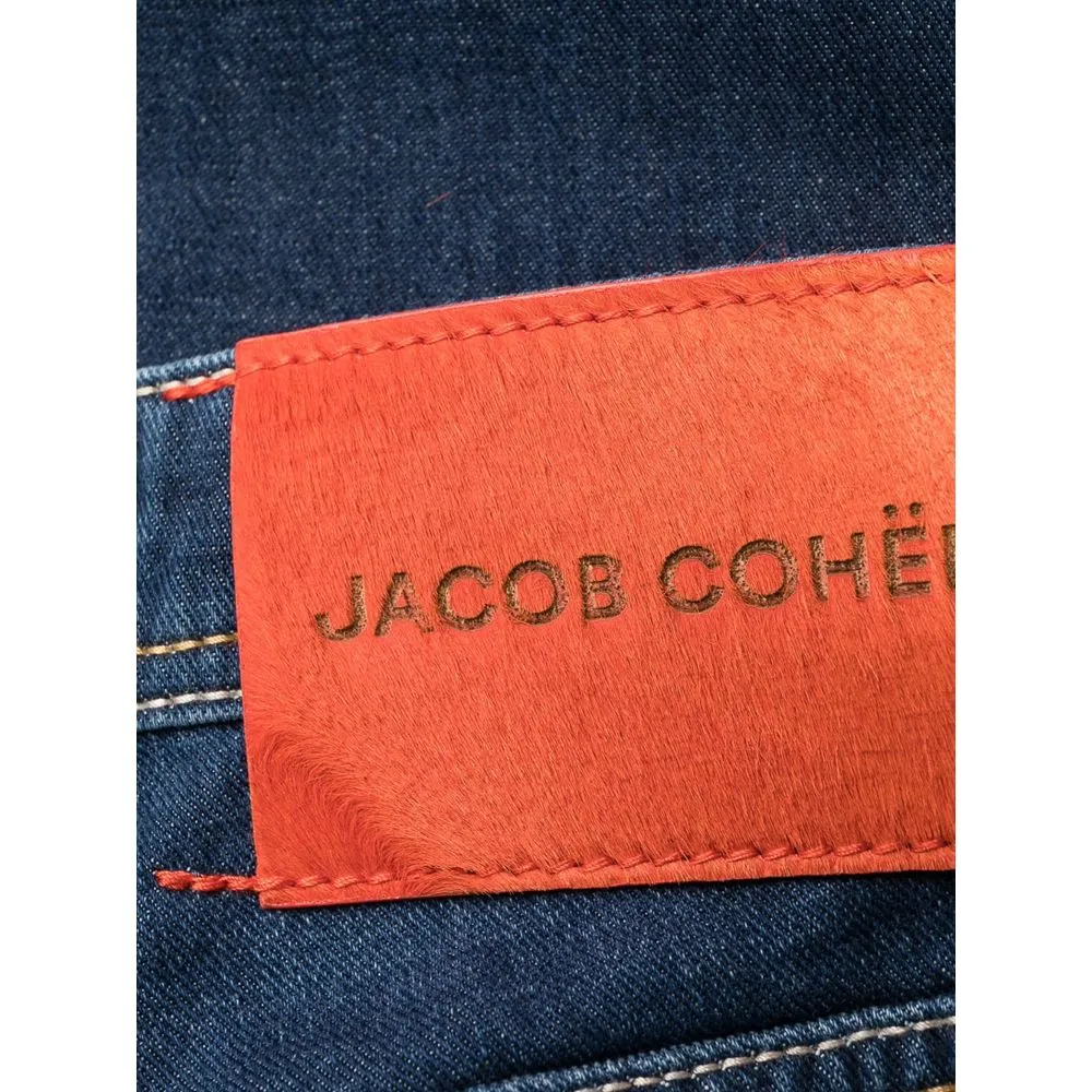 Jacob Cohen Blue Cotton Jeans Denim sold by Siebentaschen product image thumbnail 4