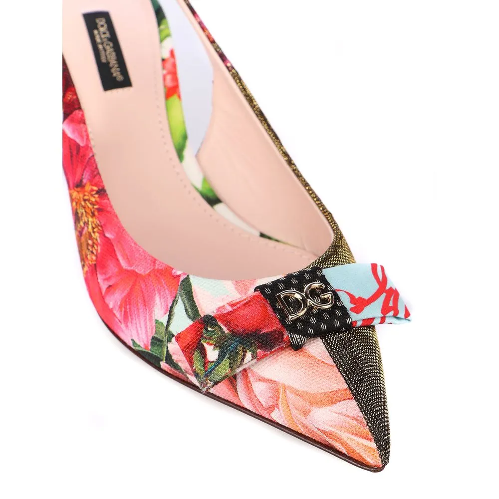 Dolce & Gabbana Multicolor Polyester Sandal sold by Siebentaschen product image thumbnail 5