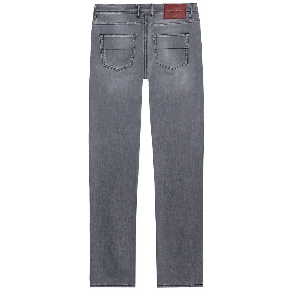 Tramarossa Gray Cotton Men Jeans sold by Siebentaschen product image thumbnail 2