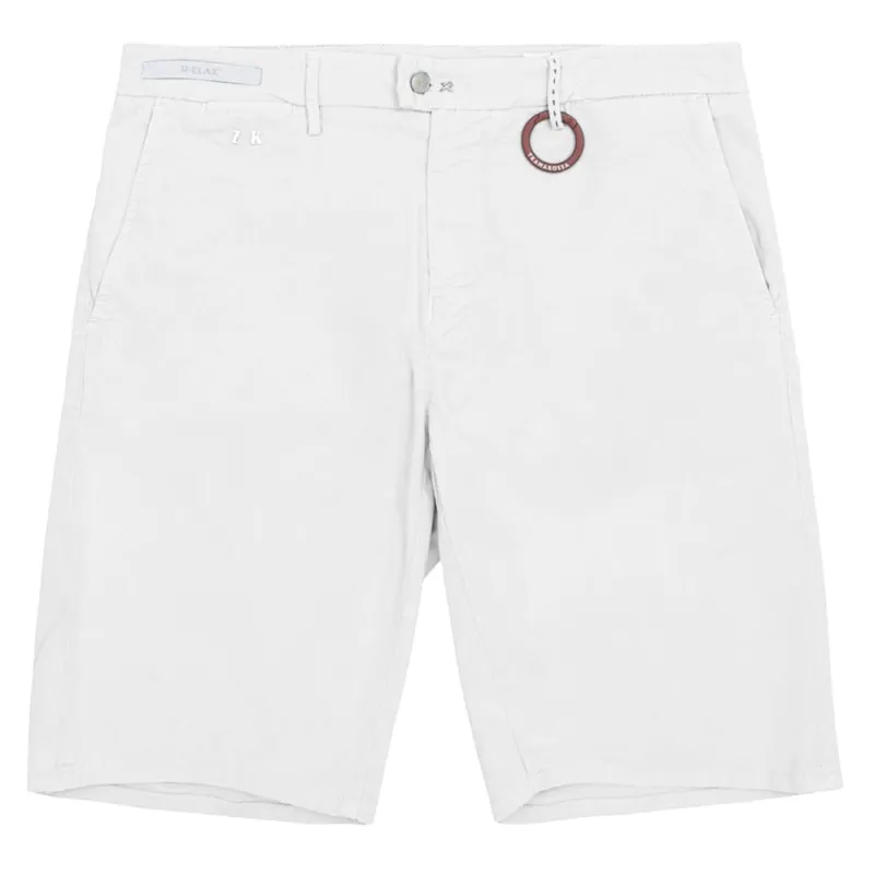 Tramarossa White Linen Short sold by Siebentaschen