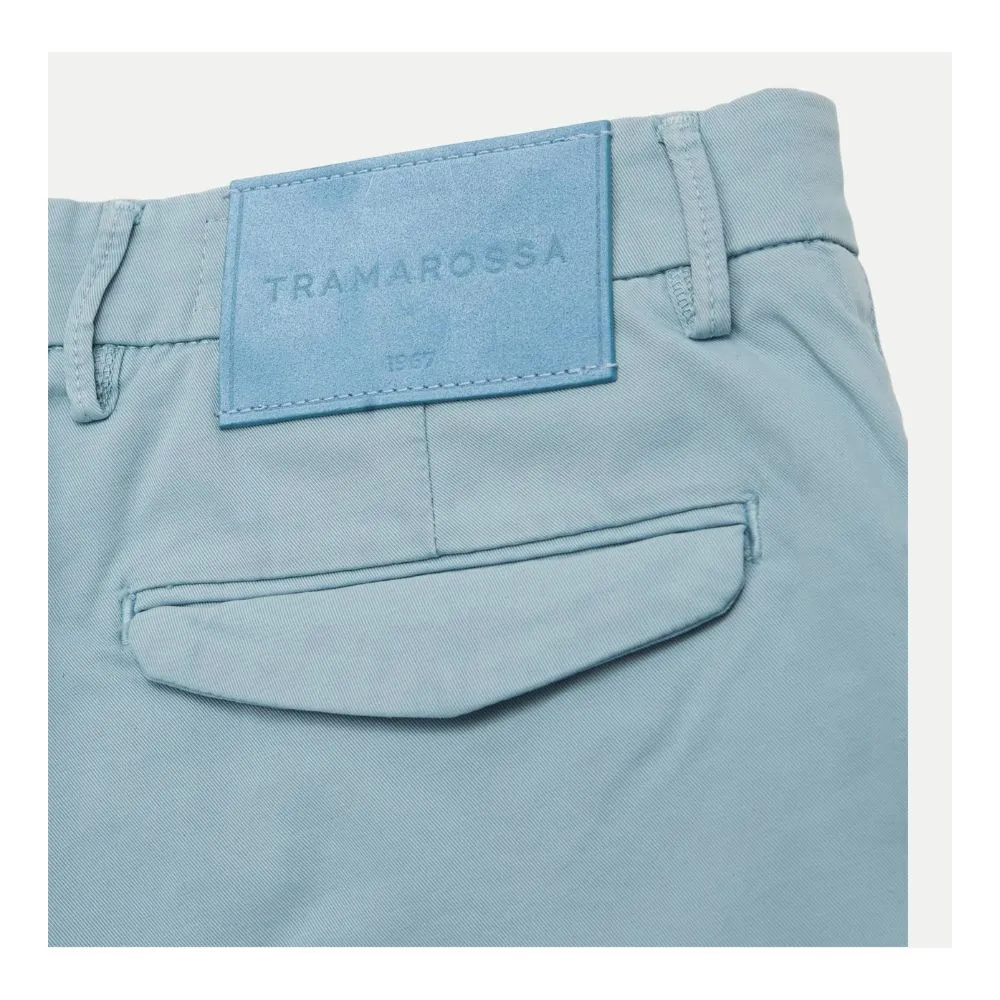 Tramarossa Light Blue Linen Men Short sold by Siebentaschen product image thumbnail 4