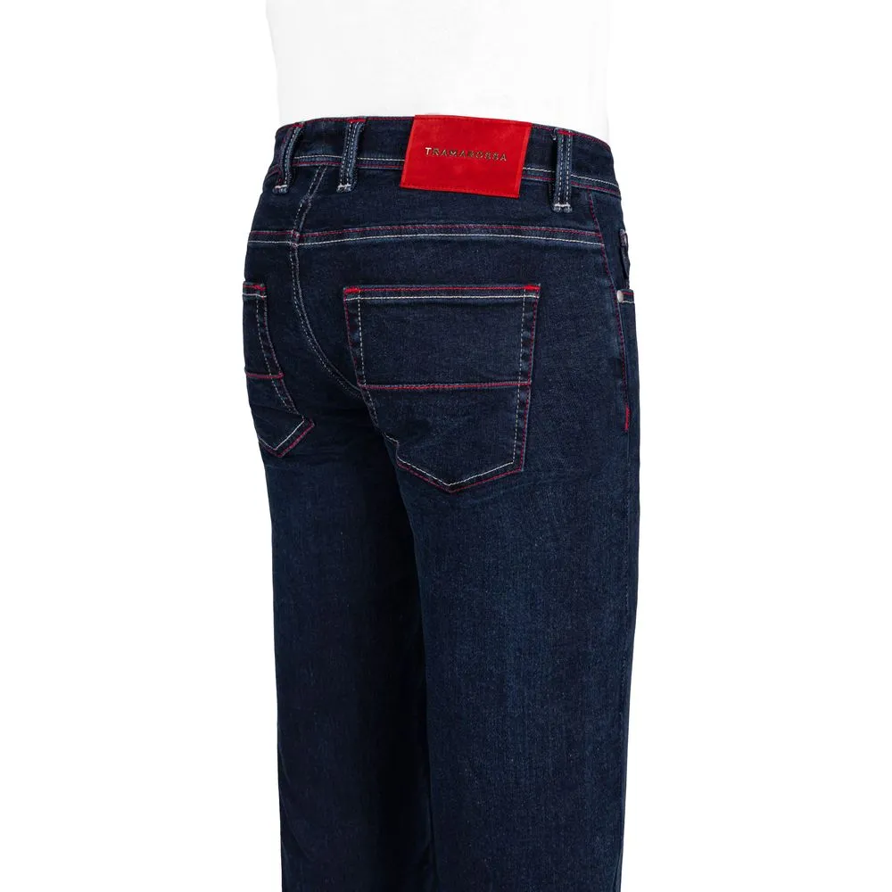 Tramarossa Blue Cotton Men Jeans sold by Siebentaschen product image thumbnail 4