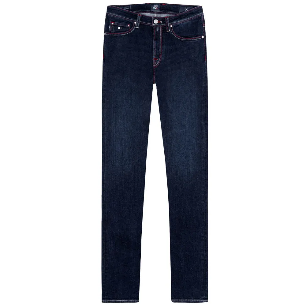 Tramarossa Blue Cotton Men Jeans sold by Siebentaschen