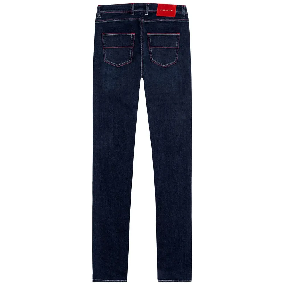Tramarossa Blue Cotton Men Jeans sold by Siebentaschen product image thumbnail 2