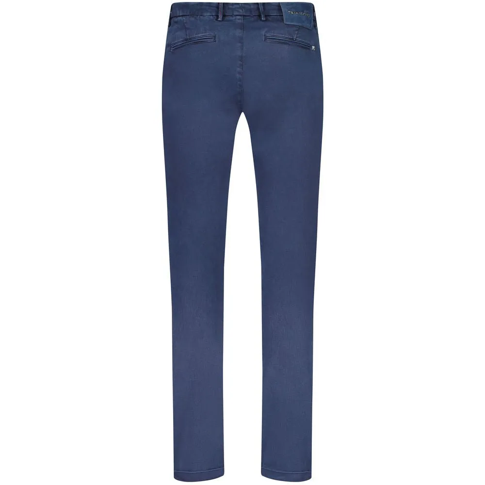 Tramarossa Blue Cotton Men Chino Trouser sold by Siebentaschen product image thumbnail 2