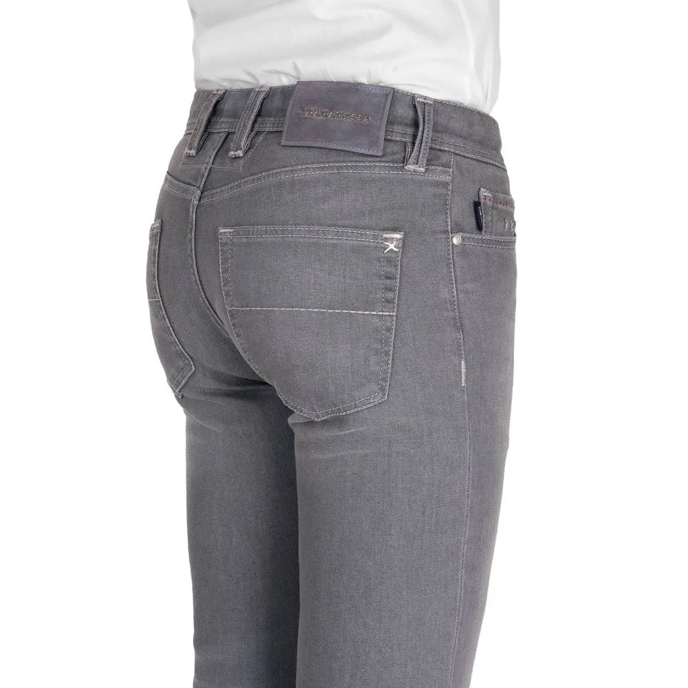 Tramarossa Gray Cotton Men Jeans sold by Siebentaschen product image thumbnail 5