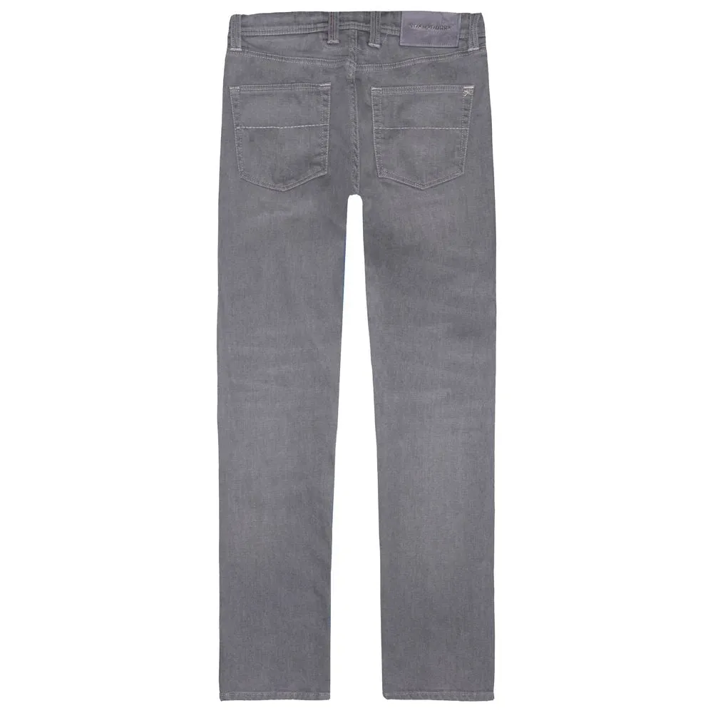 Tramarossa Gray Cotton Men Jeans sold by Siebentaschen product image thumbnail 2