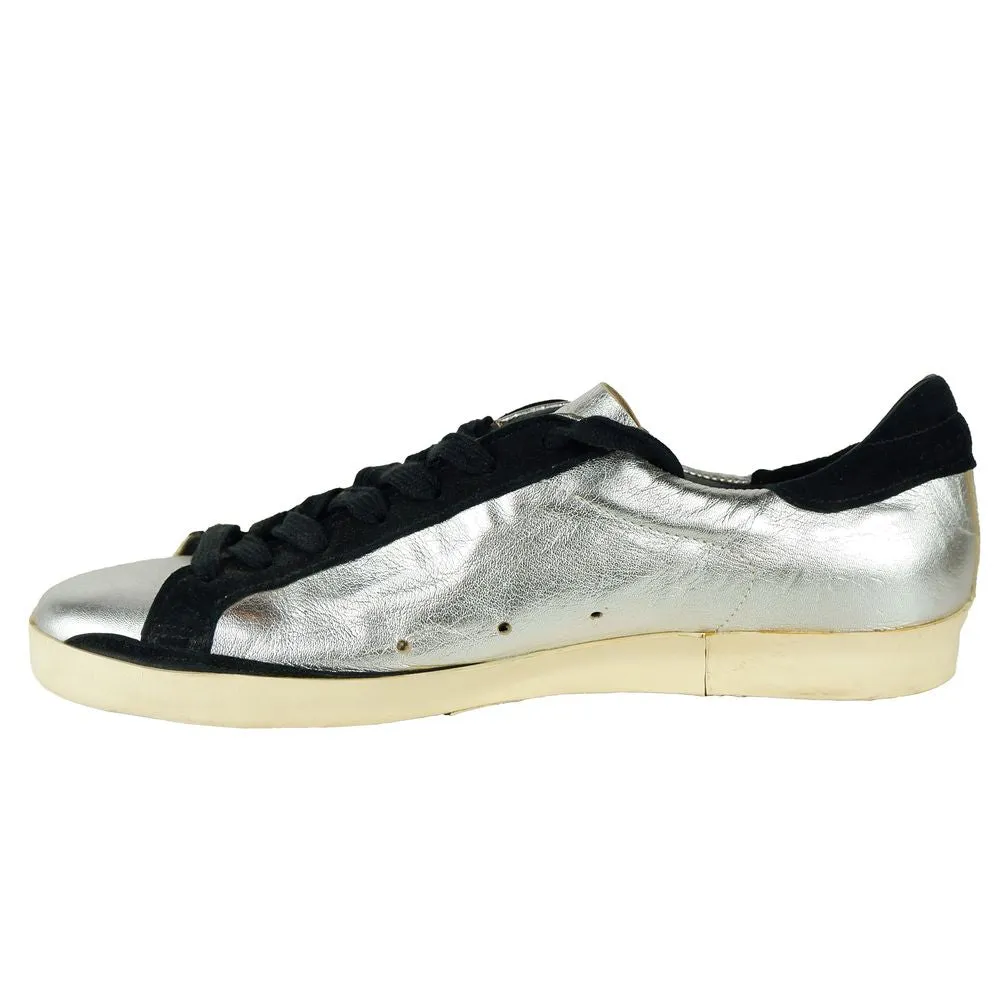 Golden Goose Gray Calfskin Sneaker sold by Siebentaschen product image thumbnail 2