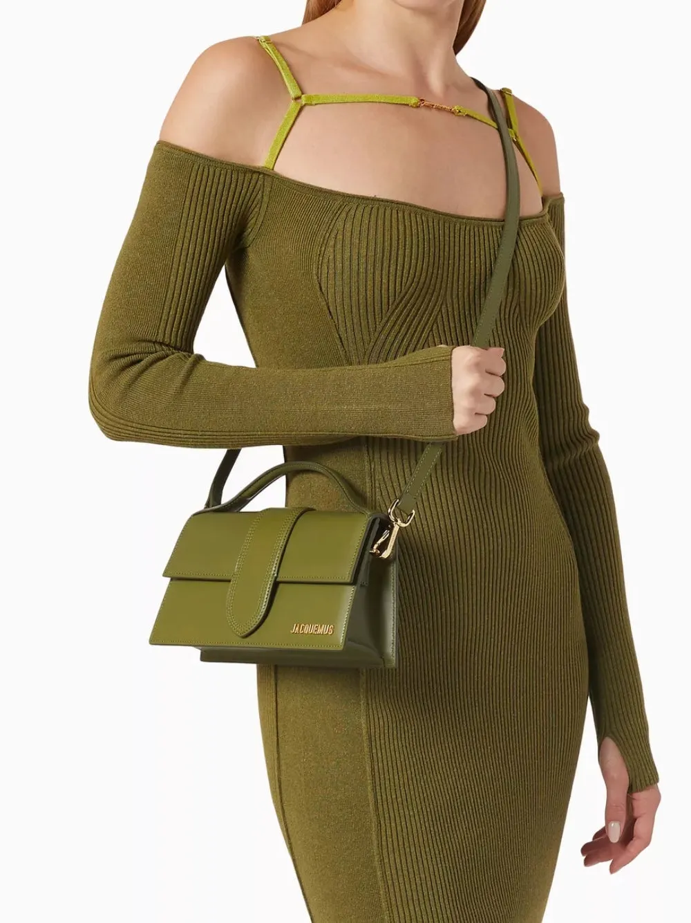 Jacquemus Le Grand Bambino Khaki Bag sold by Siebentaschen product image thumbnail 2