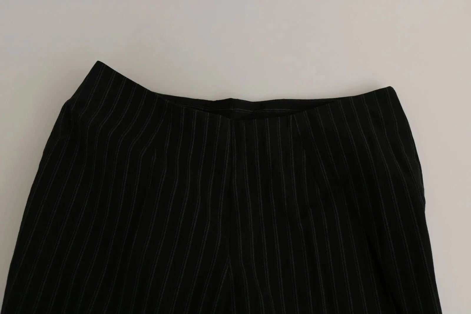 BENCIVENGA Black High Waist Straight Dress Trouser Pants sold by Siebentaschen product image thumbnail 3