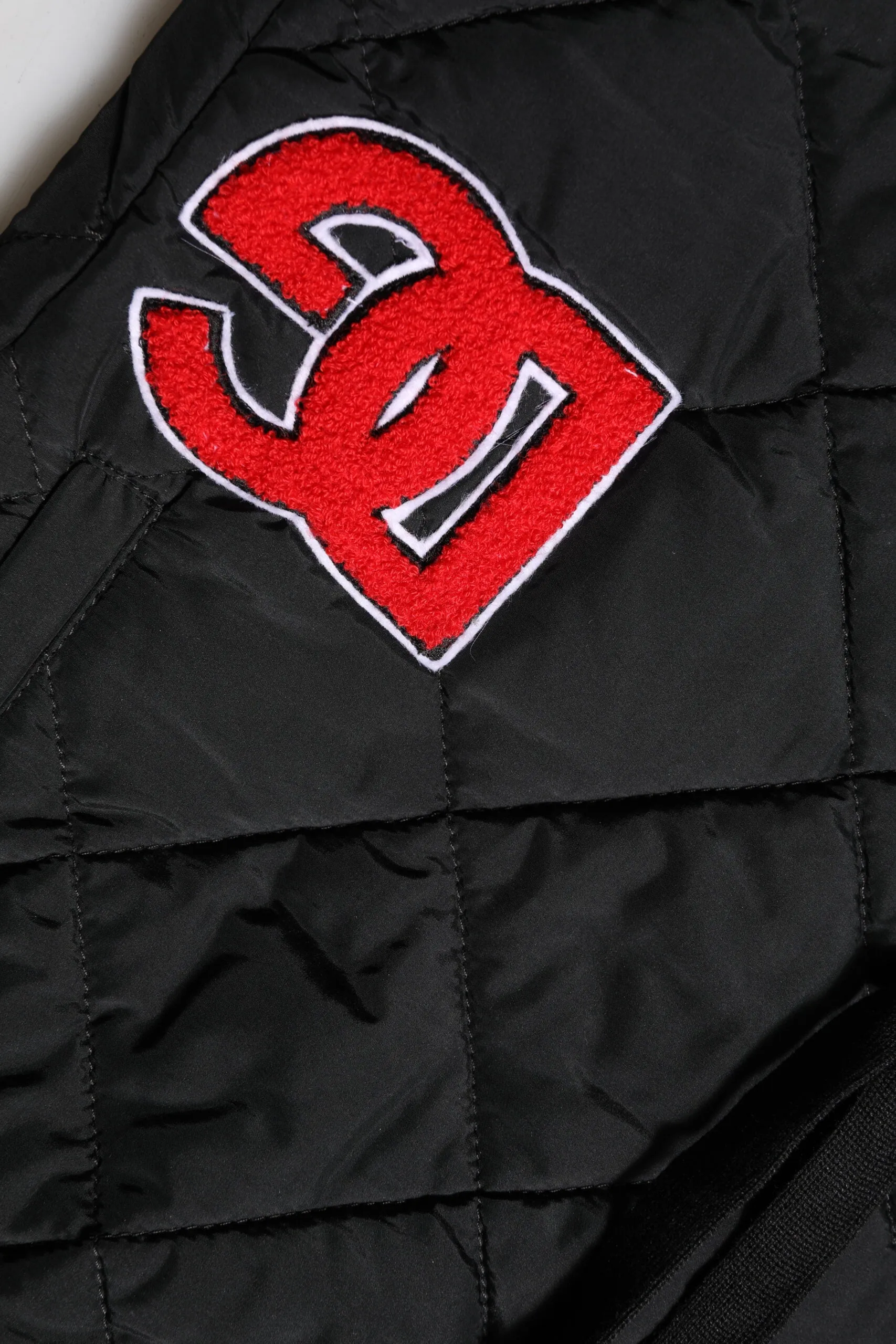 Dolce & Gabbana Black Quilted Mid Waist Jogger Pants sold by Siebentaschen product image thumbnail 5