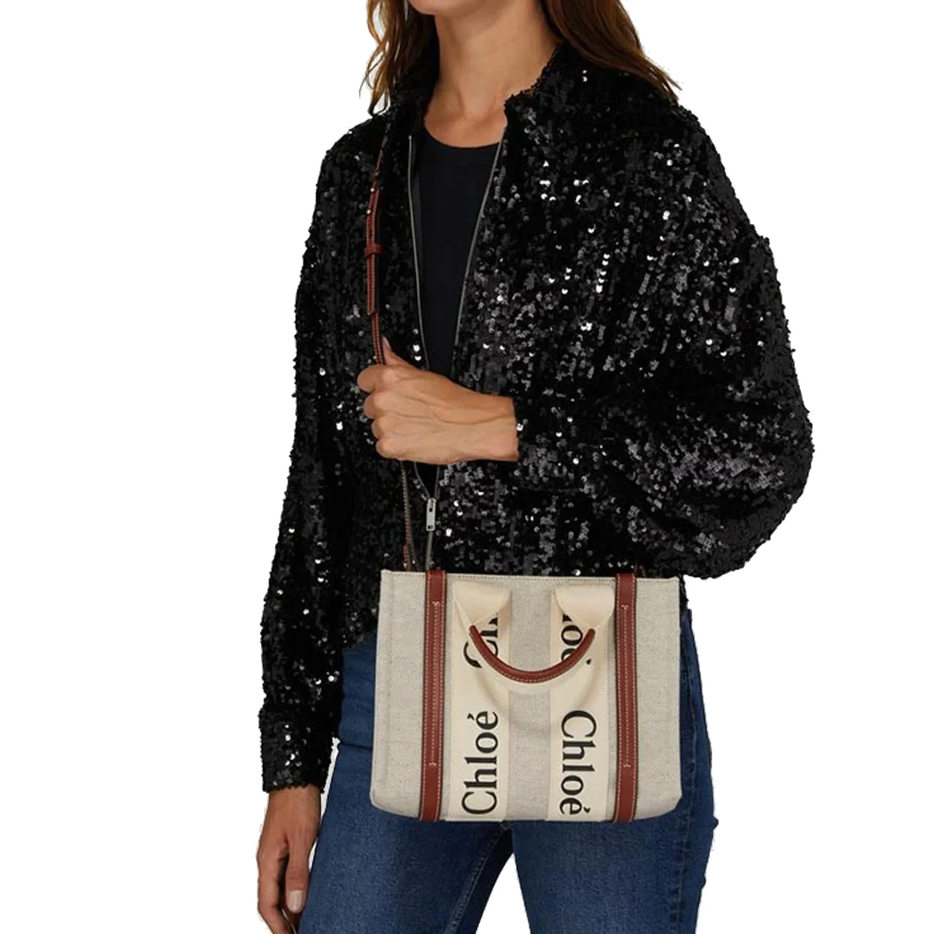 Chloe' Woody Small Tote Bag sold by Siebentaschen product image thumbnail 4