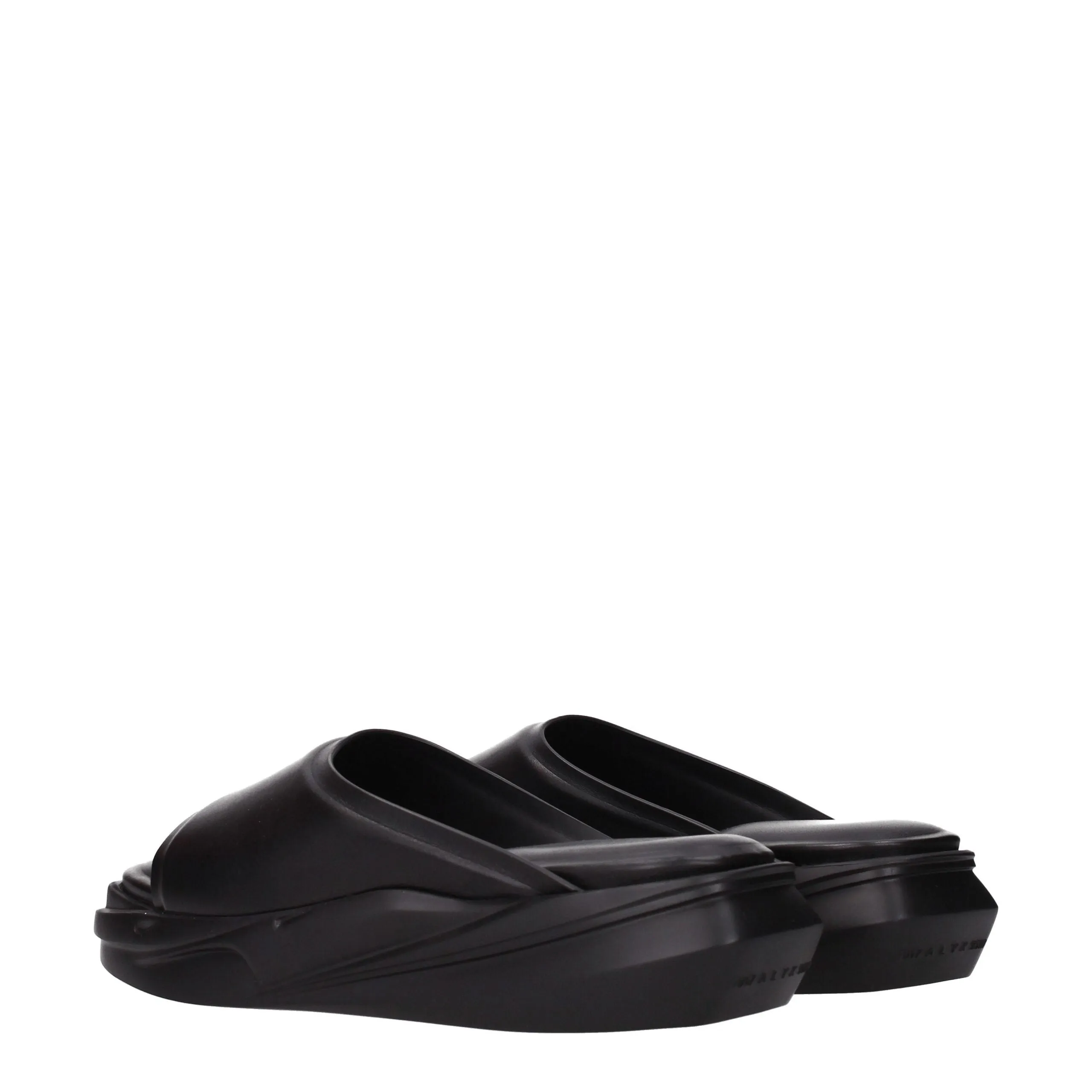 Alyx Black Leather Slippers sold by Siebentaschen product image thumbnail 4