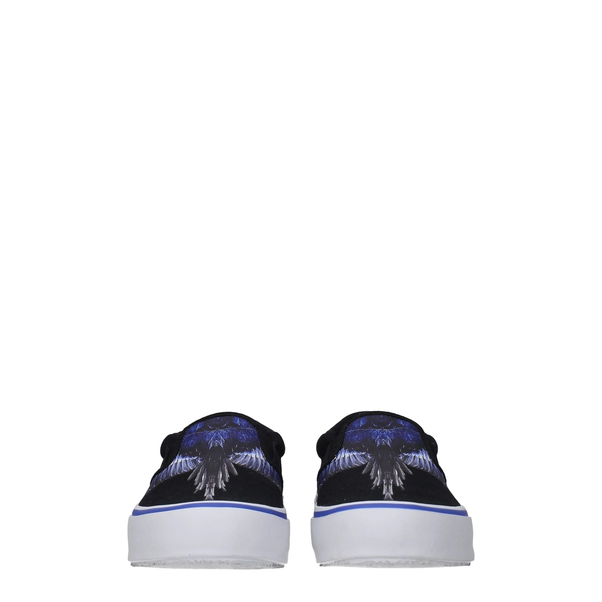 Marcelo Burlon Black Fabric Slip-On Loafers sold by Siebentaschen product image thumbnail 3