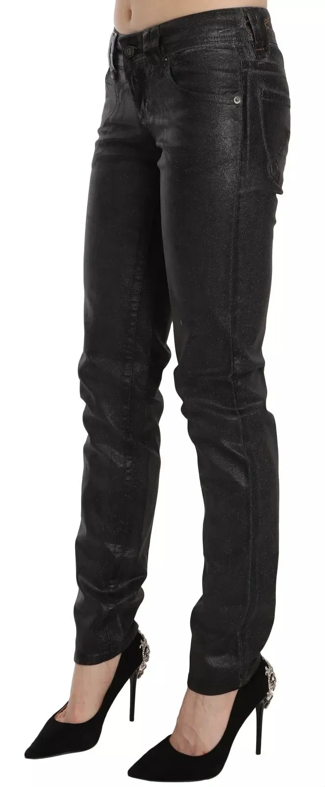 John Galliano Black Washed Low Waist Regular Leg Denim Pants sold by Siebentaschen product image thumbnail 2