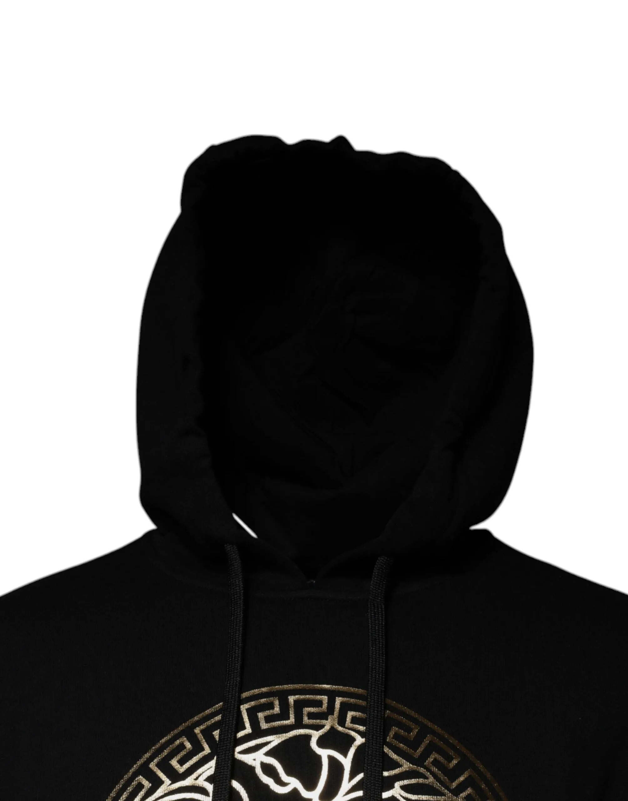Versace Black Medusa Cotton Hoodie Pullover Sweatshirt Sweater sold by Siebentaschen product image thumbnail 3