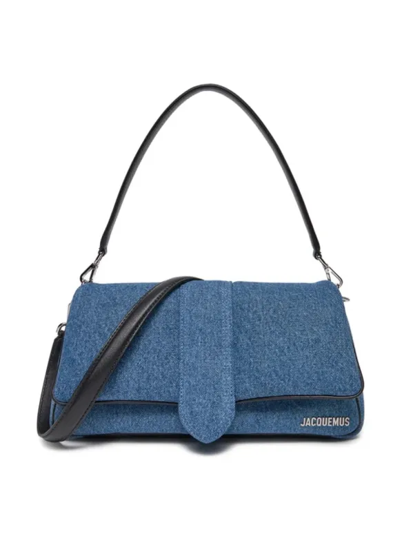 Jacquemus Denim Le Bambimou Handbag sold by Siebentaschen