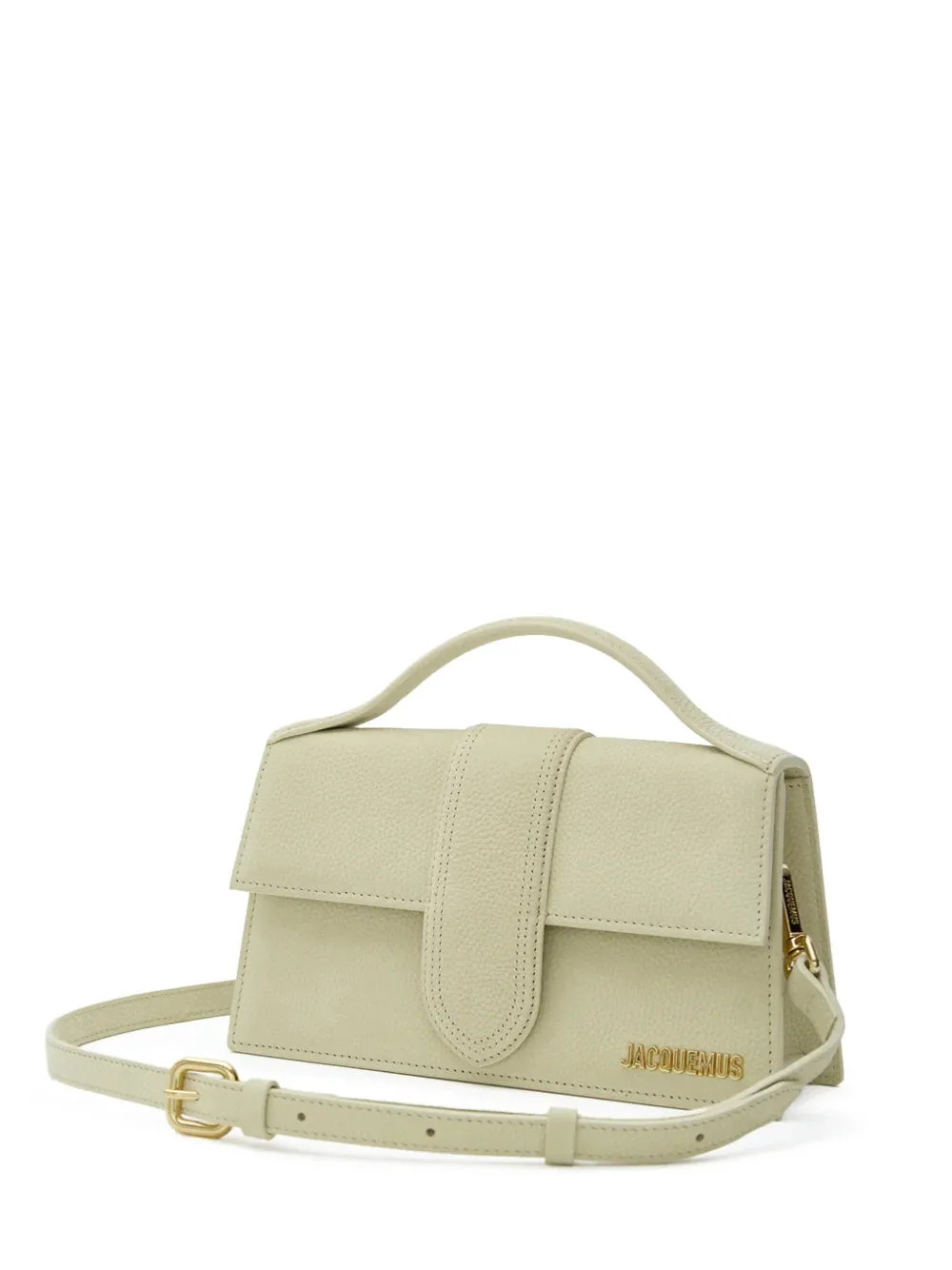 Jacquemus Beige Textured Le Grand Bambino Bag sold by Siebentaschen product image thumbnail 3