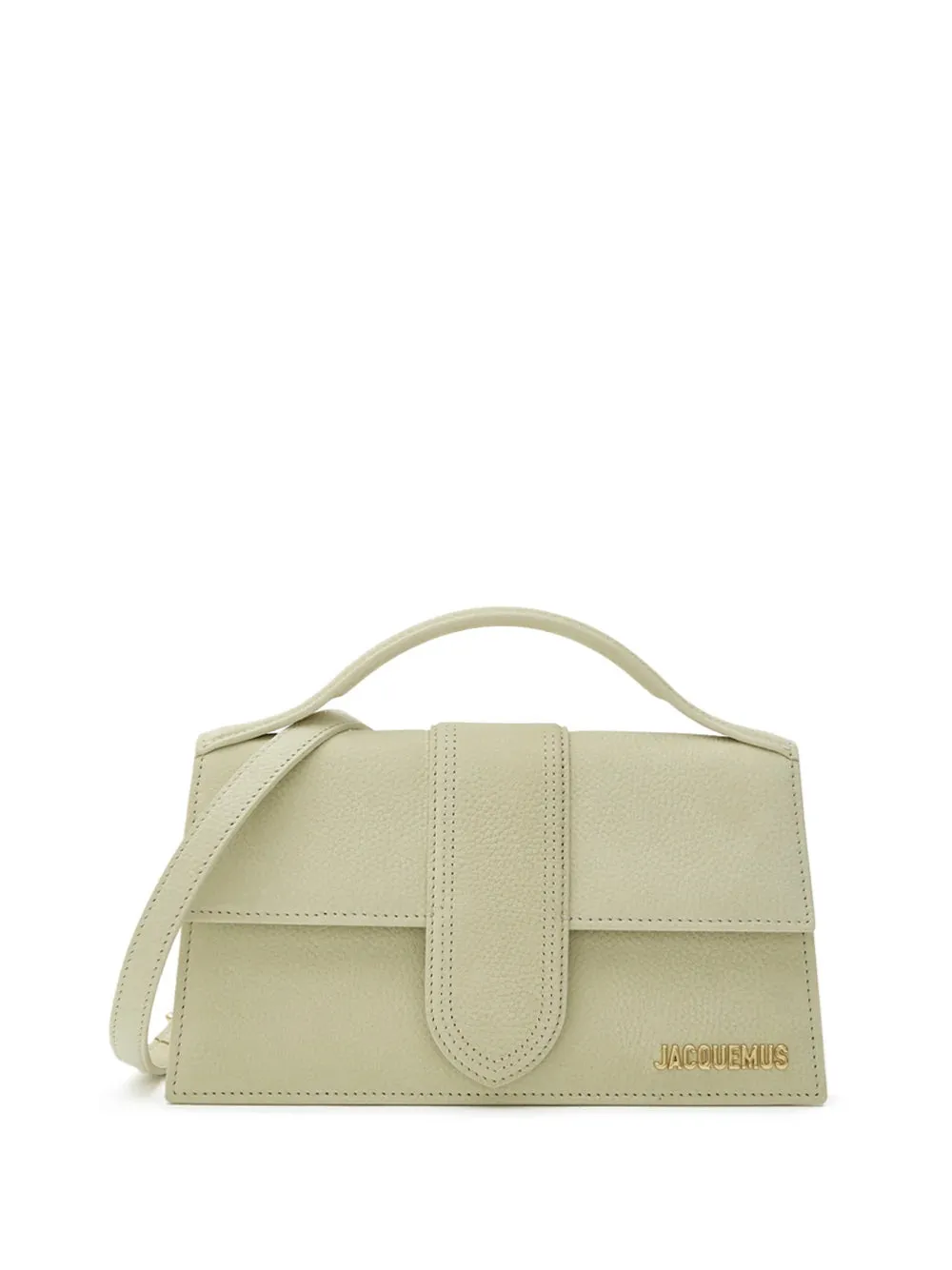 Jacquemus Beige Textured Le Grand Bambino Bag sold by Siebentaschen