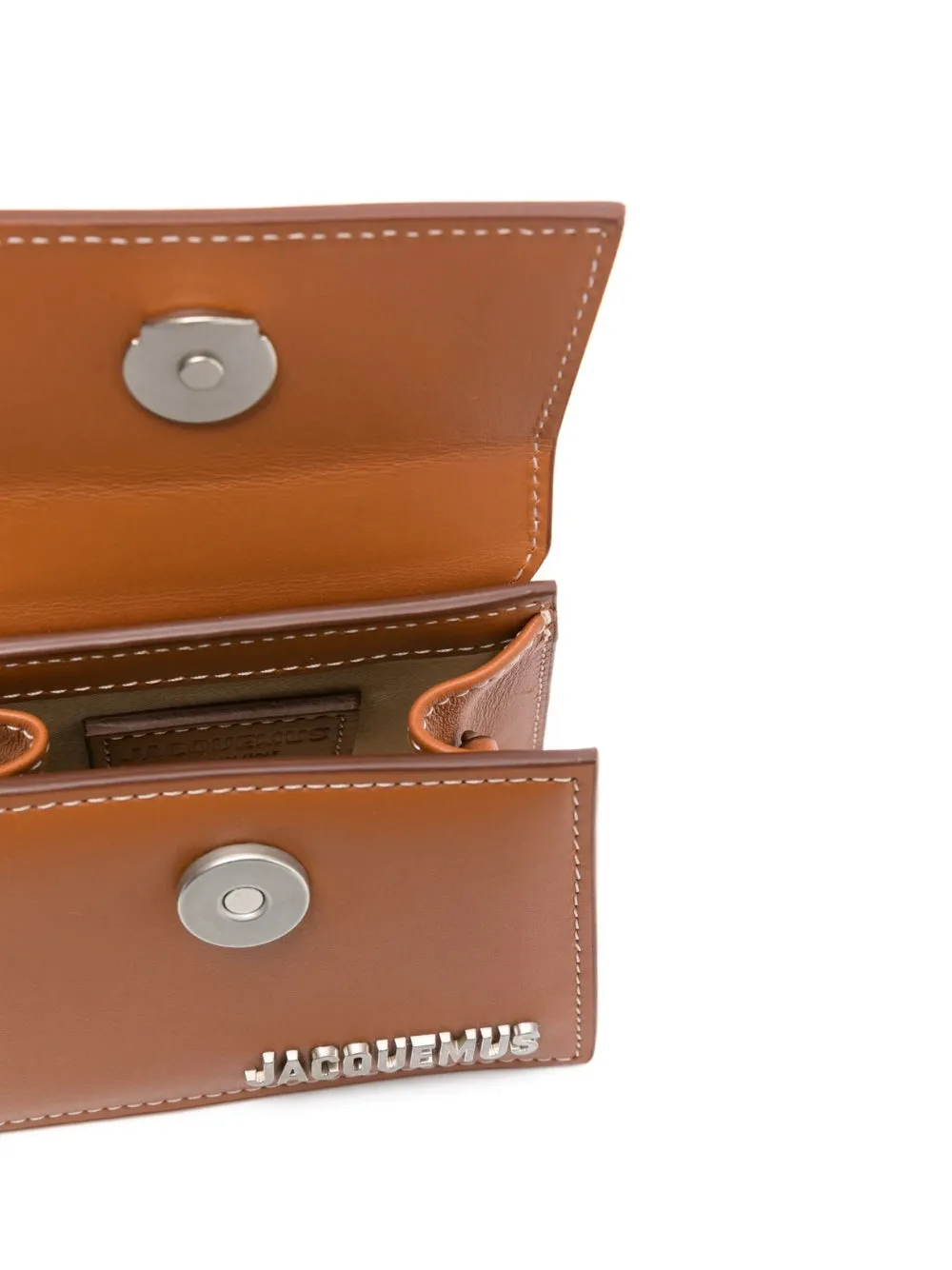 Jacquemus Light Brown Le Chiquito Homme Crossbody Bag sold by Siebentaschen product image thumbnail 5