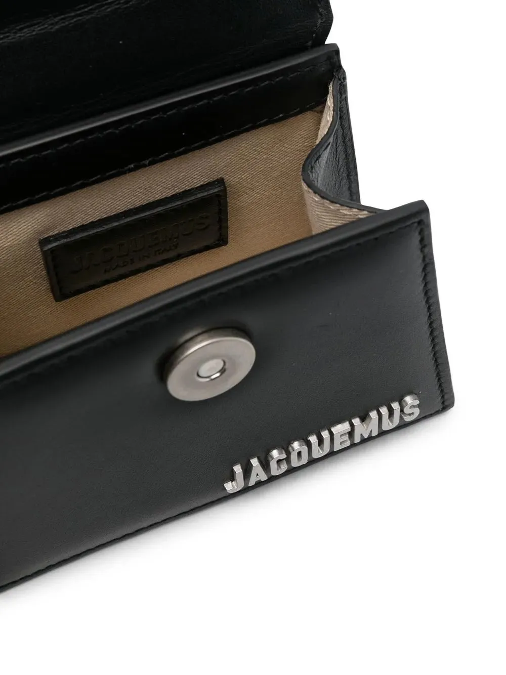 Jacquemus Black Le Chiquito Homme Crossbody Bag sold by Siebentaschen product image thumbnail 5