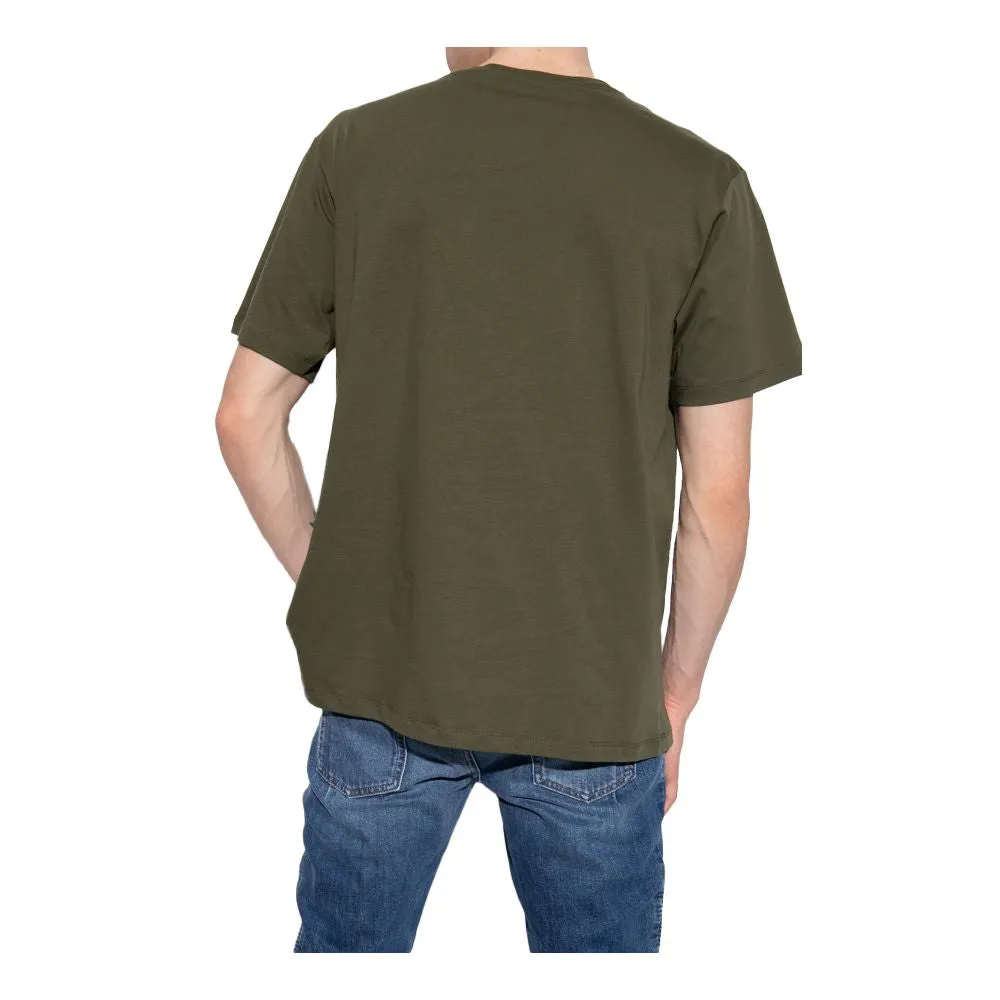 Balmain Green Cotton T-Shirt sold by Siebentaschen product image thumbnail 2