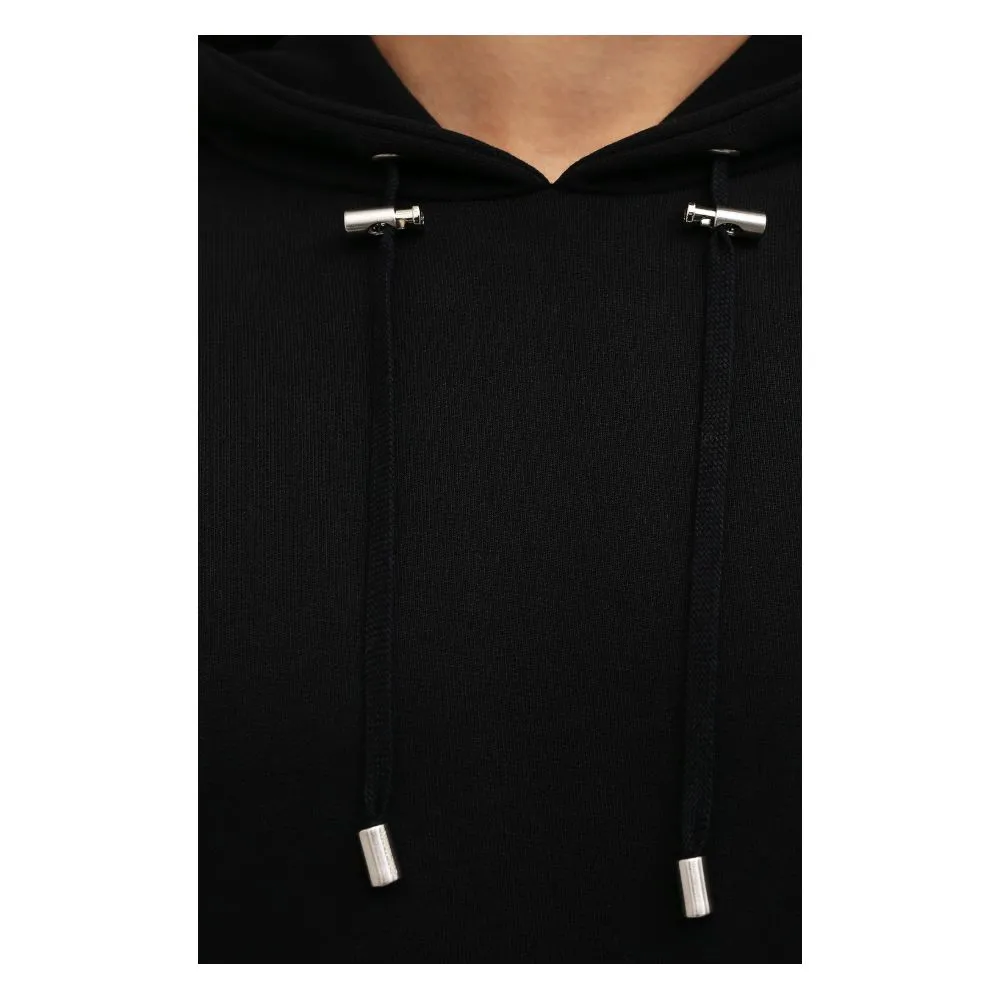 Balmain Black Cotton Men Sweatshirt sold by Siebentaschen product image thumbnail 4