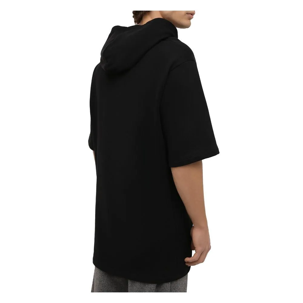 Balmain Black Cotton Men Sweatshirt sold by Siebentaschen product image thumbnail 2