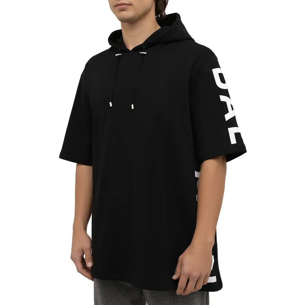 Balmain Black Cotton Men Sweatshirt sold by Siebentaschen product image thumbnail 3