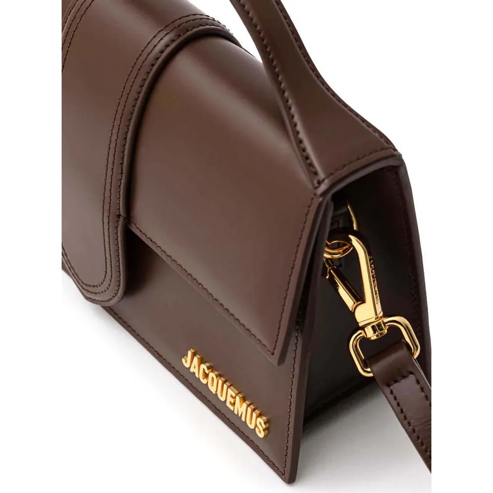 Jacquemus Brown Leather Handbag sold by Siebentaschen product image thumbnail 3