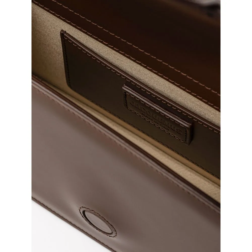 Jacquemus Brown Leather Handbag sold by Siebentaschen product image thumbnail 4
