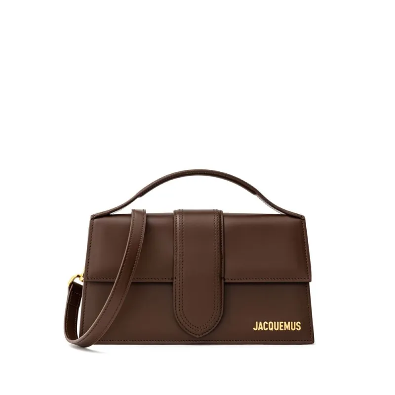 Jacquemus Brown Leather Handbag sold by Siebentaschen