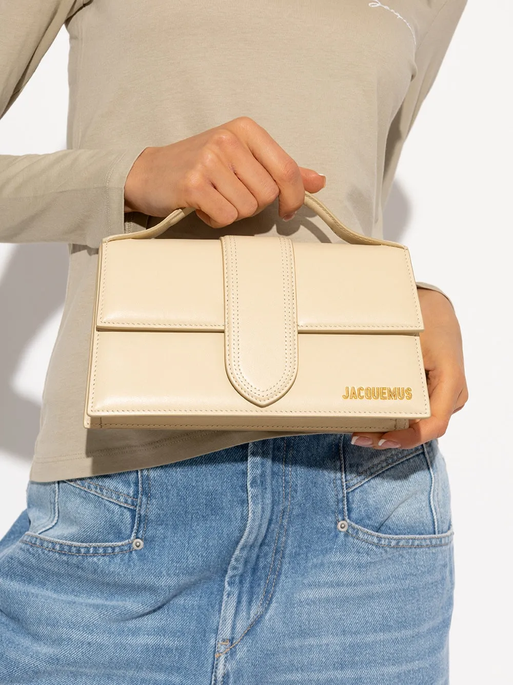 Jacquemus Le Grand Bambino Beige Bag sold by Siebentaschen product image thumbnail 2