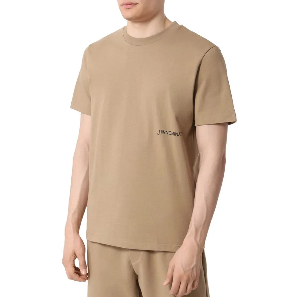 Hinnominate Brown Cotton T-Shirt sold by Siebentaschen