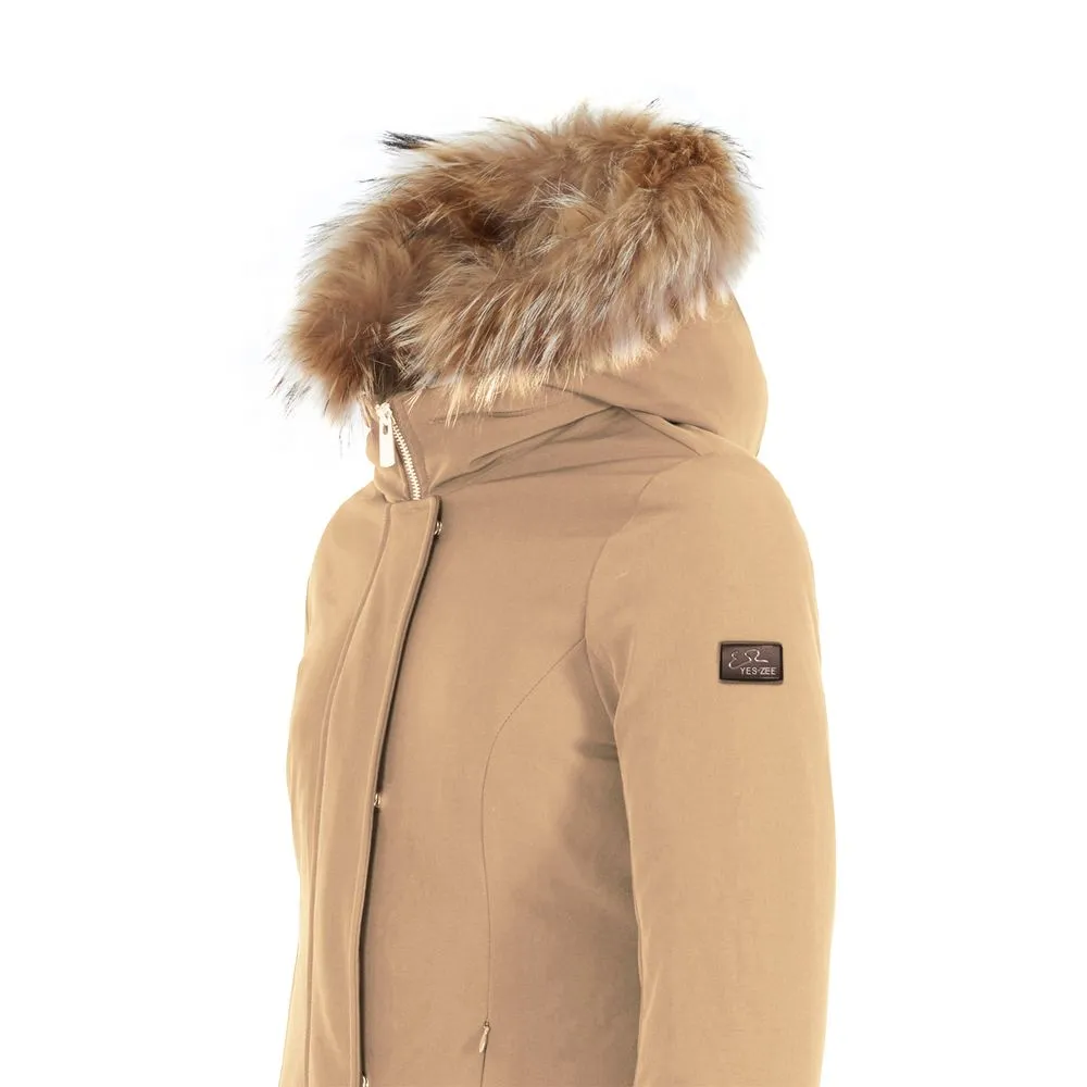 Yes Zee Brown Nylon Jackets & Coat sold by Siebentaschen product image thumbnail 3