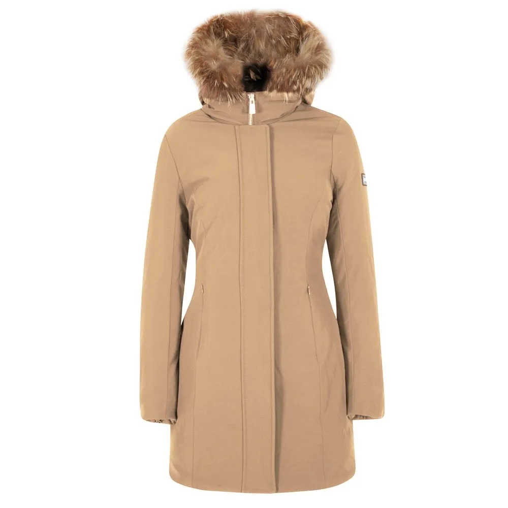 Yes Zee Brown Nylon Jackets & Coat sold by Siebentaschen