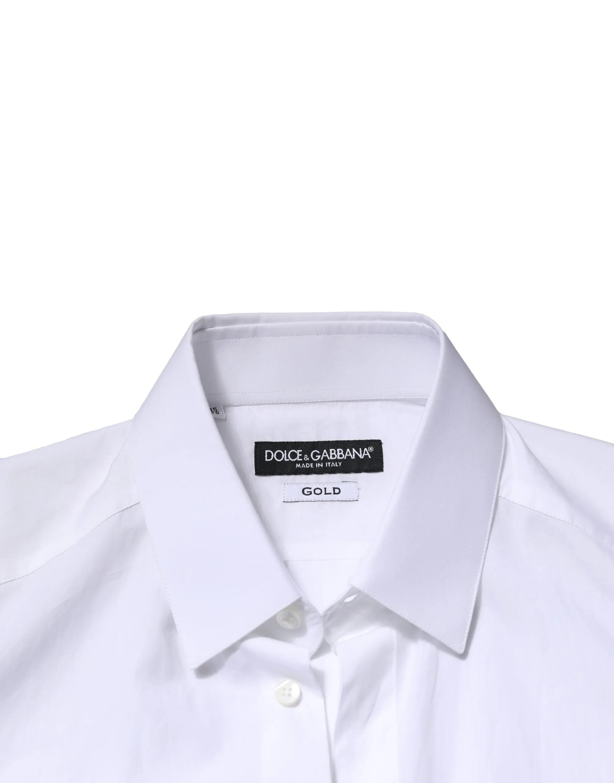 Dolce & Gabbana White GOLD Crown Bee Men Dress Formal Shirt sold by Siebentaschen product image thumbnail 5