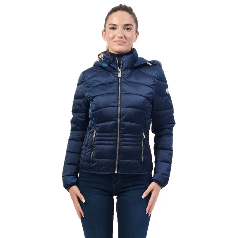 Yes Zee Blue Polyester Jackets & Coat sold by Siebentaschen