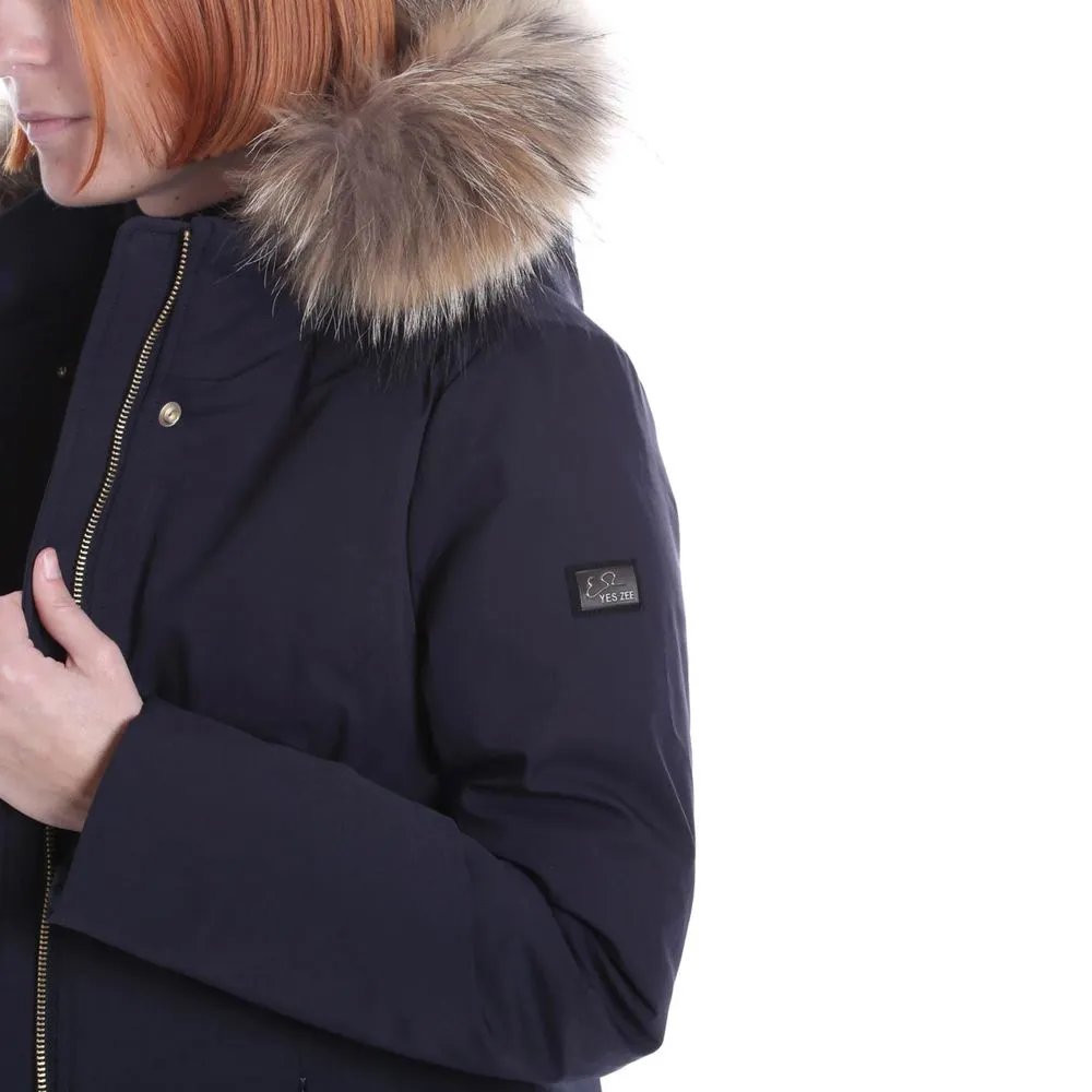 Yes Zee Blue Nylon Jackets & Coat sold by Siebentaschen product image thumbnail 4