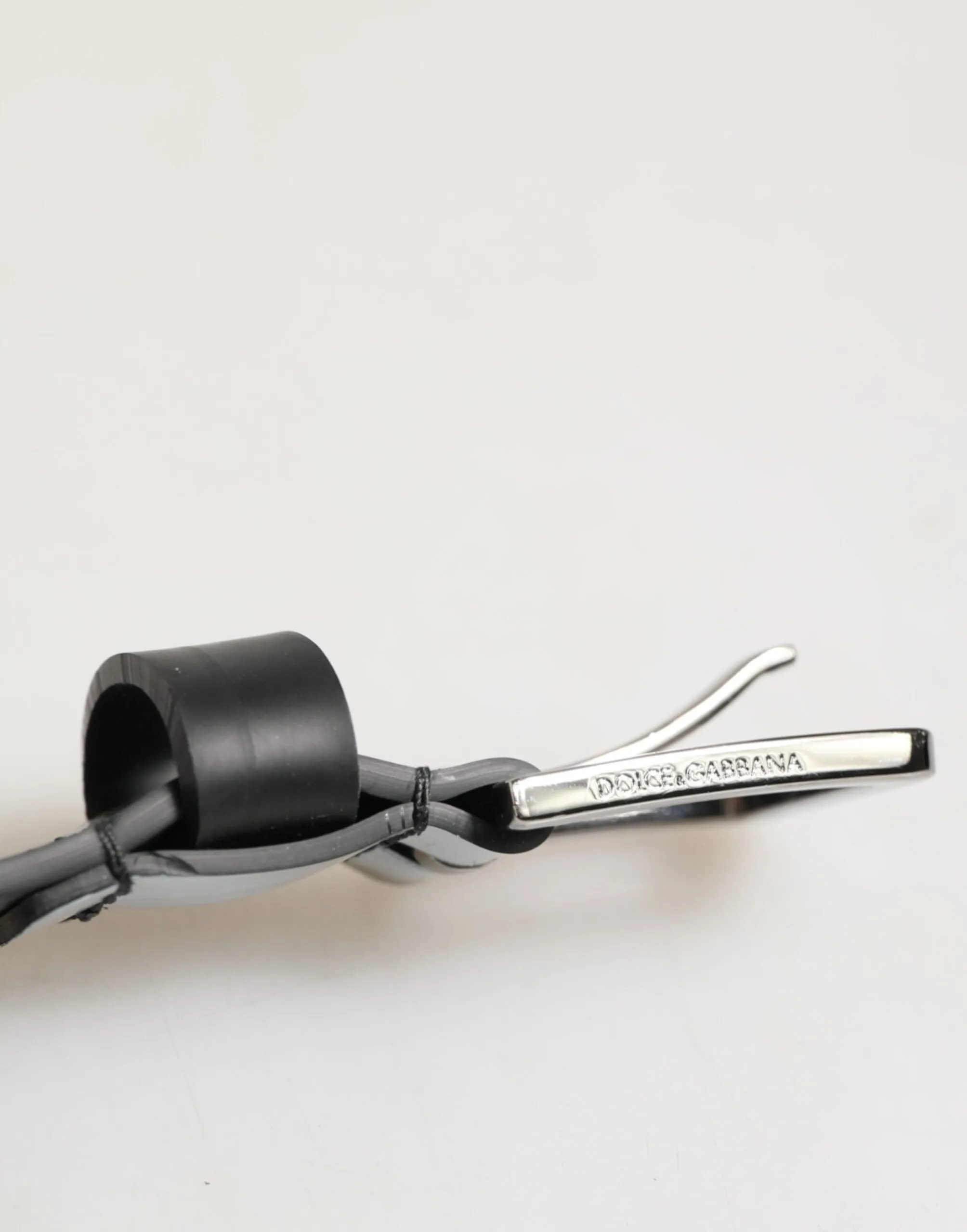 Dolce & Gabbana Multicolor PVC Floral Silver Buckle Men Belt sold by Siebentaschen product image thumbnail 4