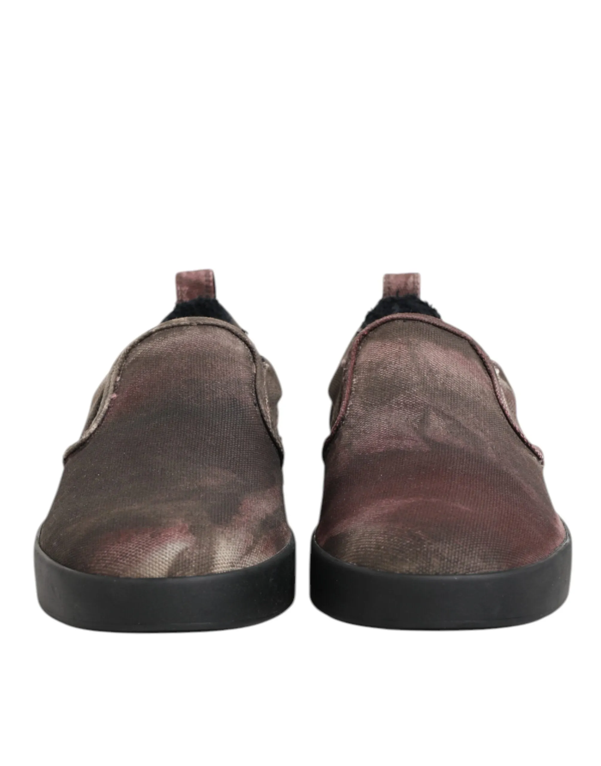 Dolce & Gabbana Multicolor Cotton Low Top Slip On Men Sneakers Shoes sold by Siebentaschen product image thumbnail 3