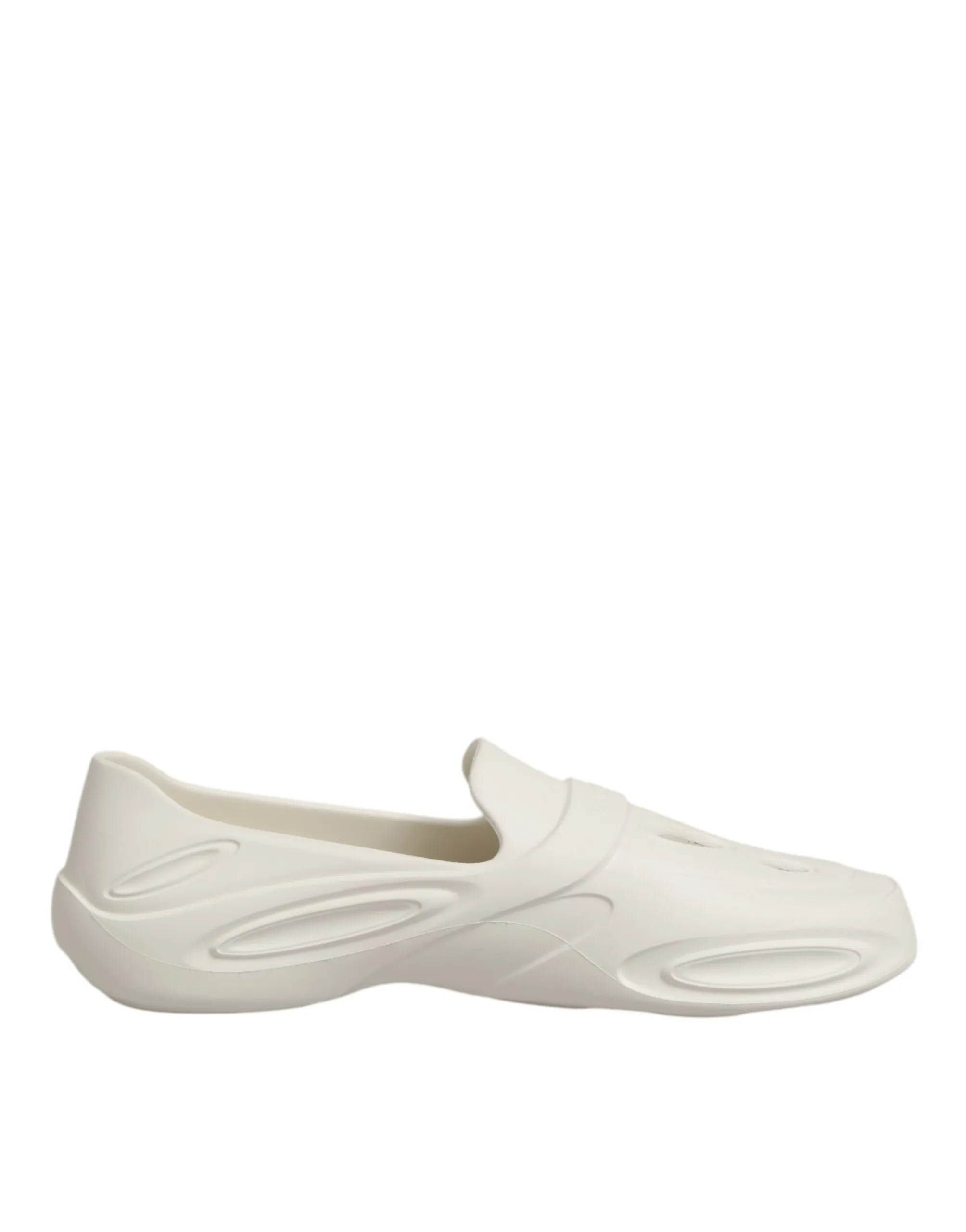 Dolce & Gabbana White Rubber Slides Low Top Sneakers Shoes sold by Siebentaschen