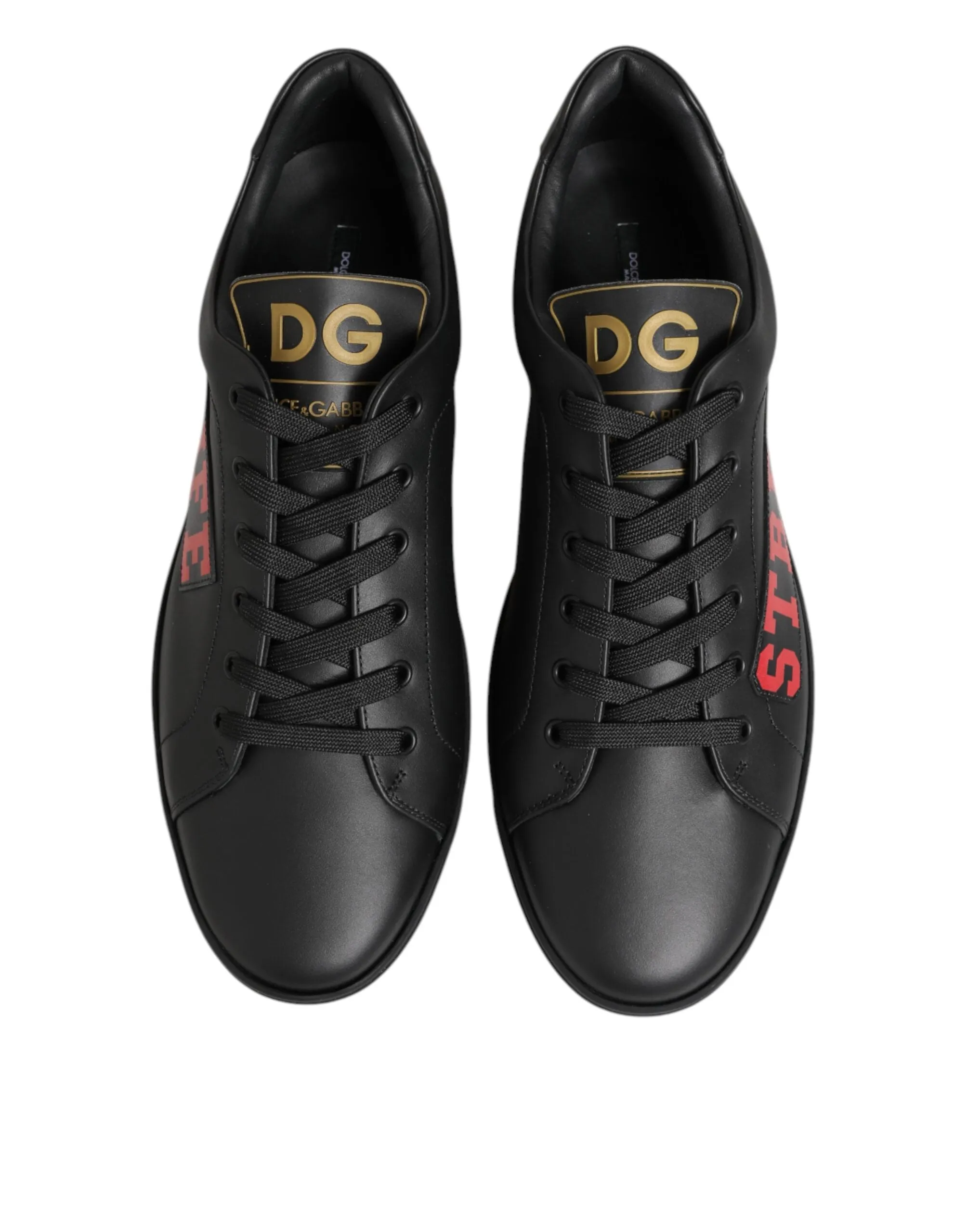 Dolce & Gabbana Black Street Life Low Top Men Sneakers Shoes sold by Siebentaschen product image thumbnail 4