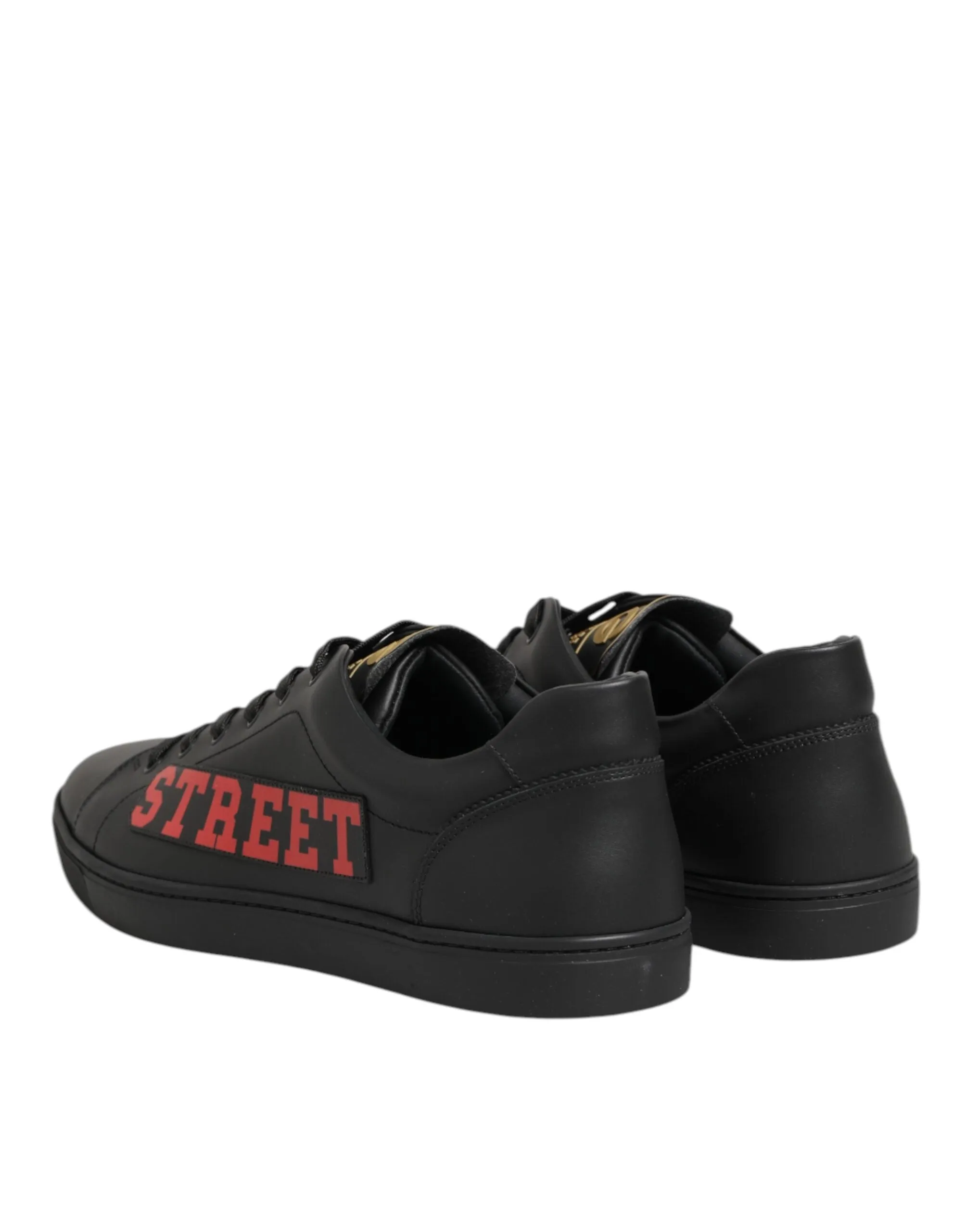 Dolce & Gabbana Black Street Life Low Top Men Sneakers Shoes sold by Siebentaschen product image thumbnail 5