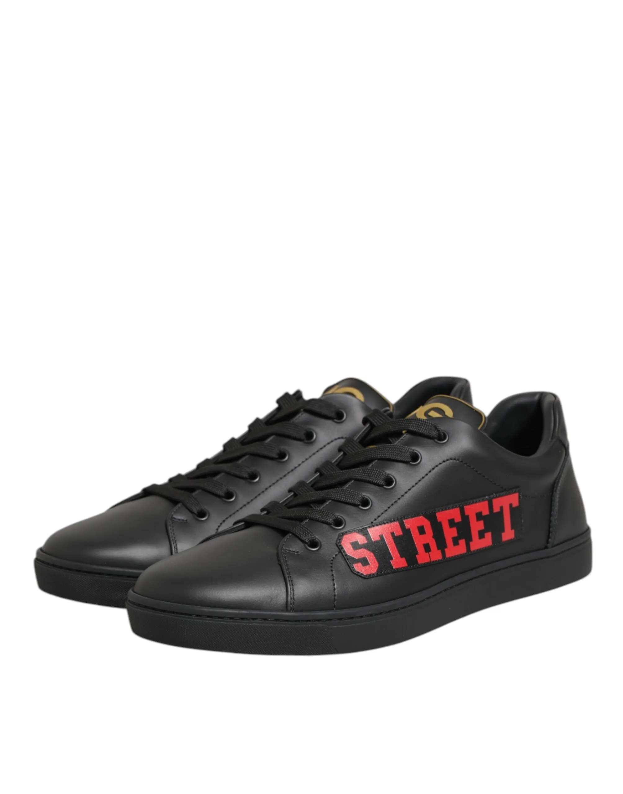 Dolce & Gabbana Black Street Life Low Top Men Sneakers Shoes sold by Siebentaschen product image thumbnail 2