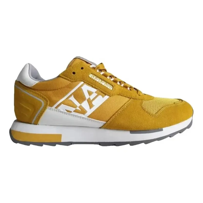 Napapijri Polyester Men's Sneakers Yellow sold by Siebentaschen